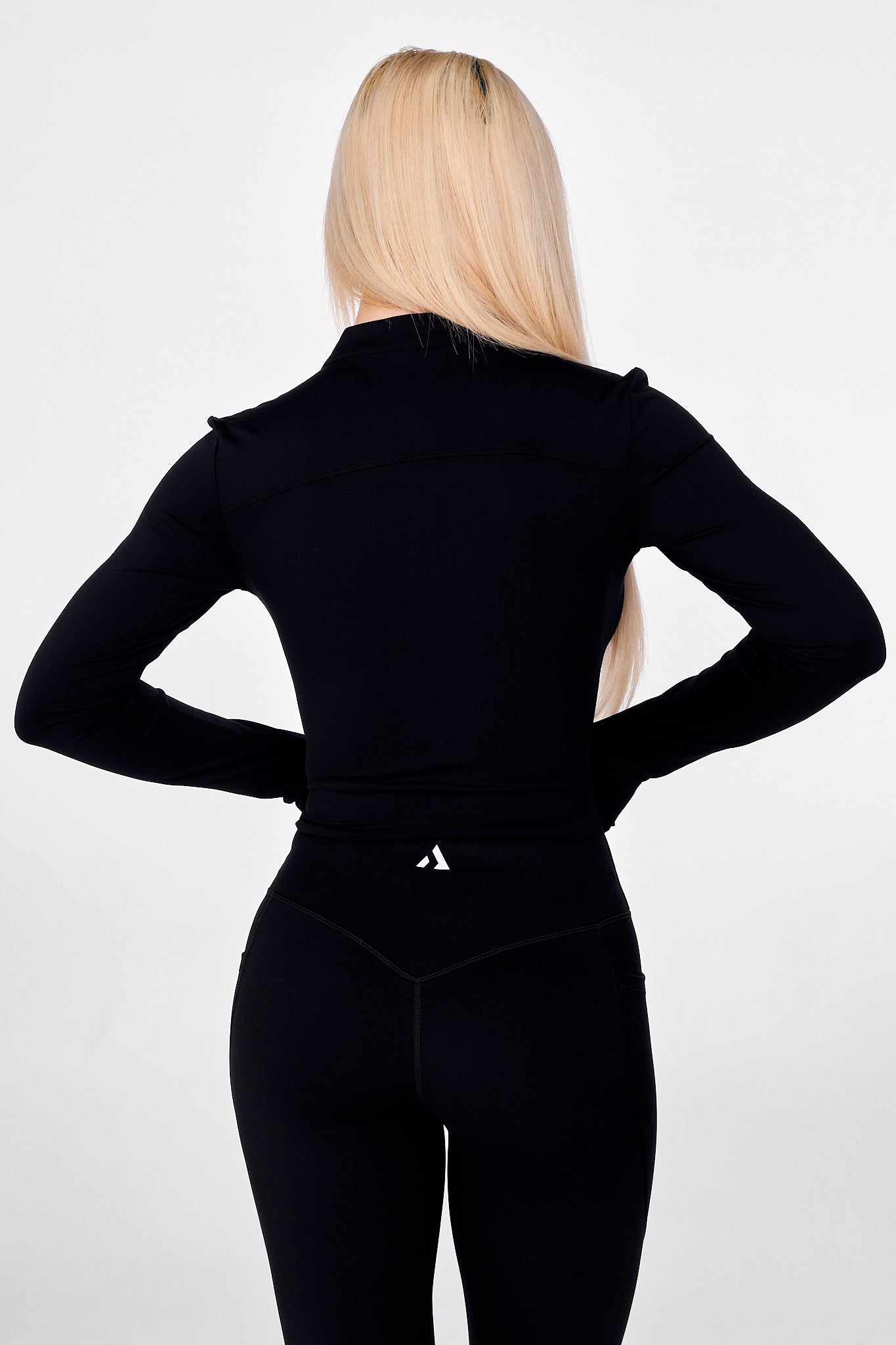 Power fit black jacket.