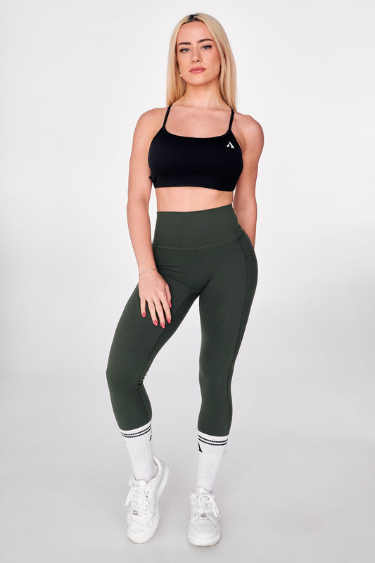 ALL DAY FLEX LEGGINGS (GREEN)