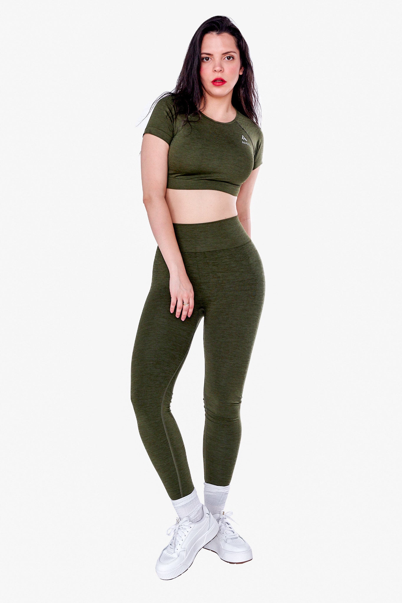 Amyz Top/Legging Gym Set (Green)