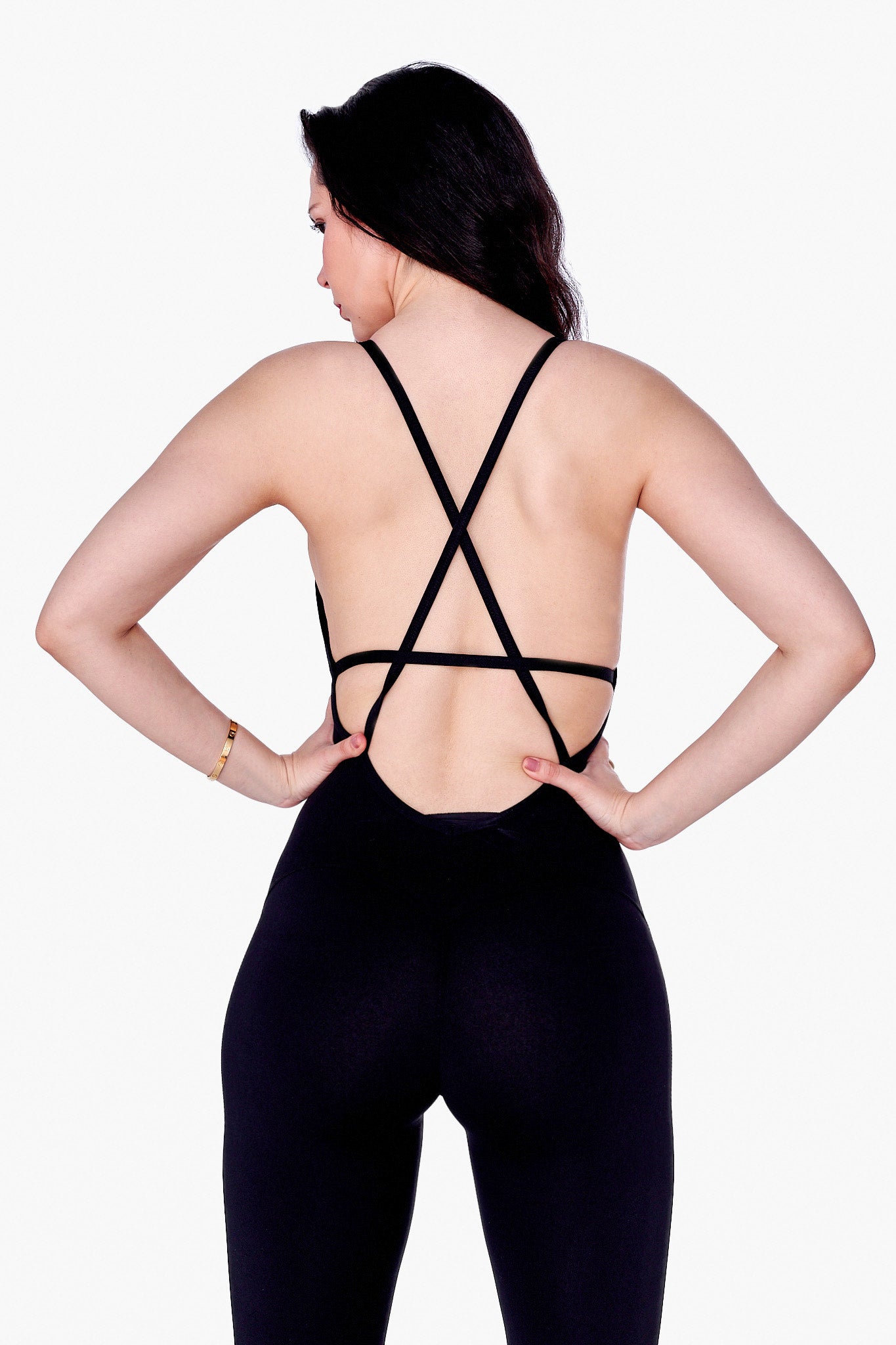 Amyz Long Bodysuit (Black)